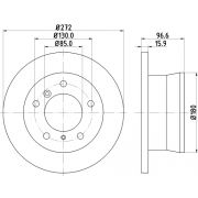 Слика 1 на кочионен диск HELLA 8DD 355 111-891