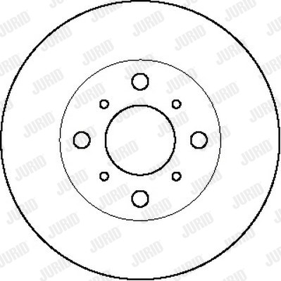 Слика на Кочионен диск JURID 561028J