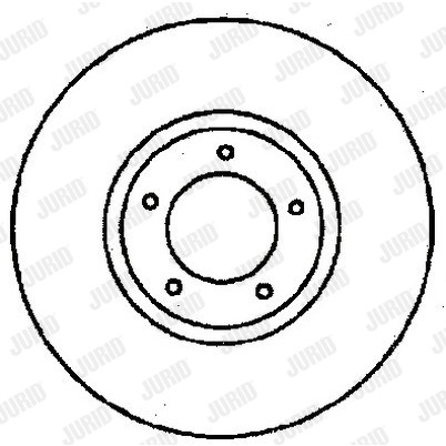 Слика на Кочионен диск JURID 561110J