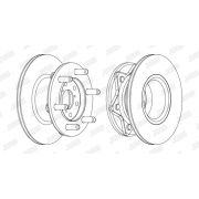 Слика 1 $на Кочионен диск JURID 561127JC-1