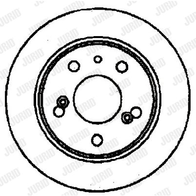 Слика на Кочионен диск JURID 561133J