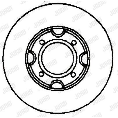 Слика на Кочионен диск JURID 561153J