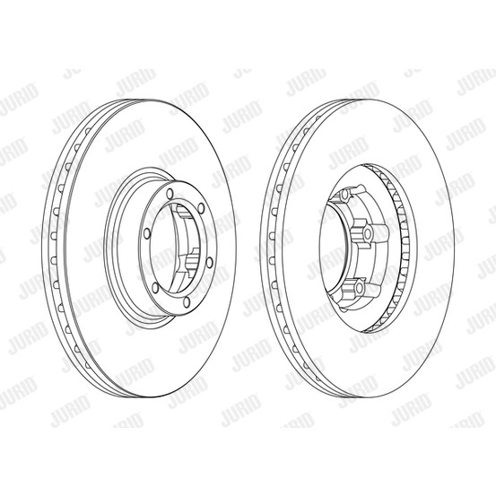 Слика на Кочионен диск JURID 561171JC