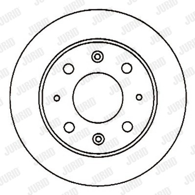 Слика на Кочионен диск JURID 561229J