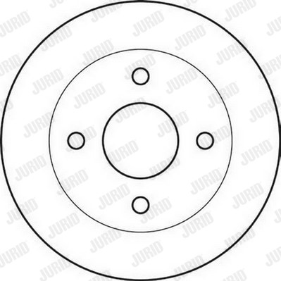 Слика на Кочионен диск JURID 561355J