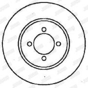 Слика 2 на кочионен диск JURID 561375JC