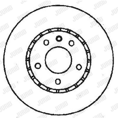Слика на Кочионен диск JURID 561406J