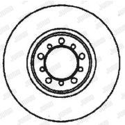 Слика 2 на кочионен диск JURID 561453JC