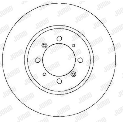 Слика на кочионен диск JURID 561474J за Rover 800 (XS) 820 I/SI (RS) - 136 коњи бензин