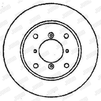 Слика на Кочионен диск JURID 561505JC