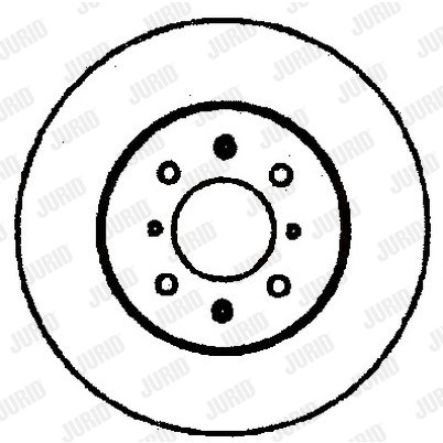 Слика на Кочионен диск JURID 561535J