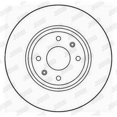 Слика на кочионен диск JURID 561705JC за Citroen Xantia Estate X1 1.8 i - 90 коњи бензин