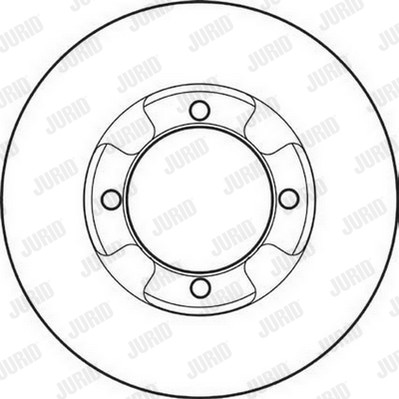 Слика на Кочионен диск JURID 561816J