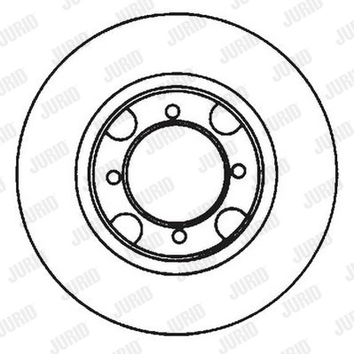 Слика на Кочионен диск JURID 561884J