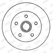 Слика 2 на кочионен диск JURID 561982JC