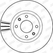 Слика 2 на кочионен диск JURID 562129JC