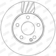 Слика 2 $на Кочионен диск JURID 562312JC