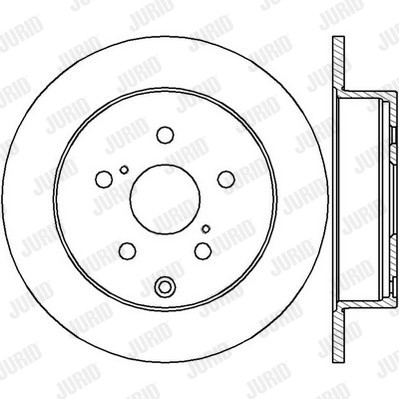 Слика на Кочионен диск JURID 562431JC