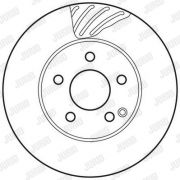 Слика 2 на кочионен диск JURID 562627JC