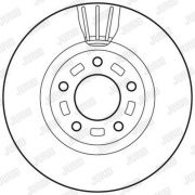 Слика 2 $на Кочионен диск JURID 562635JC