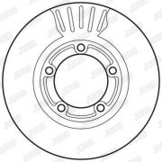 Слика 2 на кочионен диск JURID 562800JC