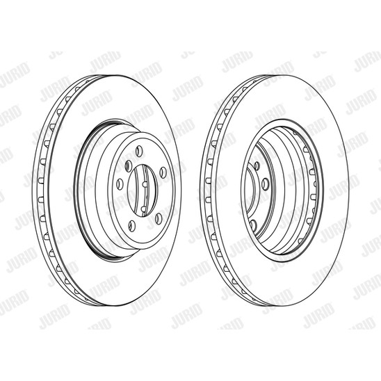 Слика на Кочионен диск JURID 563078JC-1