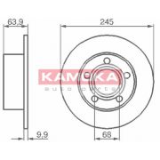 Слика 1 $на Кочионен диск KAMOKA  103642