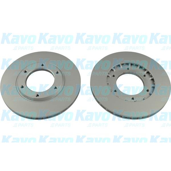 Слика на кочионен диск KAVO PARTS BR-6711-C за Nissan Patrol (Y60,GR,GQ) D (Y60GR) - 116 коњи дизел