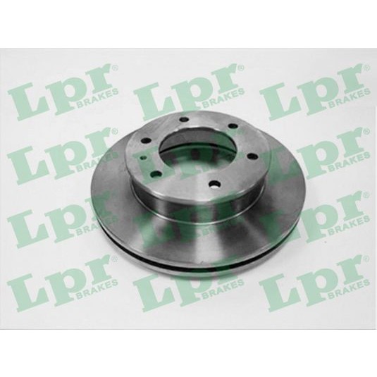 Слика на кочионен диск LPR F1027V за Mazda BT-50 (CD) 2.5 MRZ-CD 4x4 - 143 коњи дизел