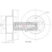 Слика 2 $на Кочионен диск MAXGEAR 19-0684