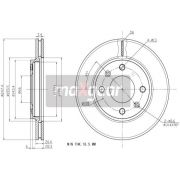 Слика 1 на кочионен диск MAXGEAR 19-0696