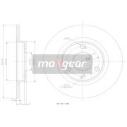 Слика 1 на кочионен диск MAXGEAR 19-0697