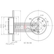 Слика 1 на кочионен диск MAXGEAR 19-0704