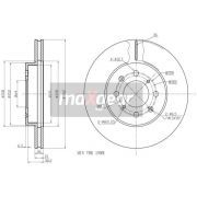 Слика 1 $на Кочионен диск MAXGEAR 19-0712