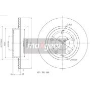 Слика 1 $на Кочионен диск MAXGEAR 19-0717