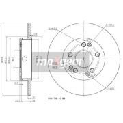 Слика 1 на кочионен диск MAXGEAR 19-0719