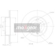 Слика 2 на кочионен диск MAXGEAR 19-0749MAX