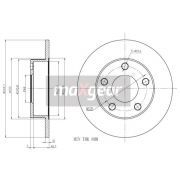 Слика 1 $на Кочионен диск MAXGEAR 19-0756