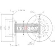 Слика 2 на кочионен диск MAXGEAR 19-0758