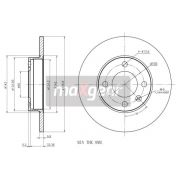 Слика 1 на кочионен диск MAXGEAR 19-0759