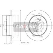 Слика 1 на кочионен диск MAXGEAR 19-0770