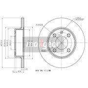 Слика 1 на кочионен диск MAXGEAR 19-0773