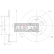 Слика 2 на кочионен диск MAXGEAR 19-0792