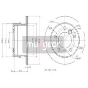 Слика 1 на кочионен диск MAXGEAR 19-0793