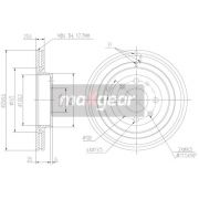 Слика 2 на кочионен диск MAXGEAR 19-0796