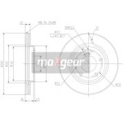 Слика 1 $на Кочионен диск MAXGEAR 19-0802