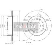 Слика 1 $на Кочионен диск MAXGEAR 19-0931