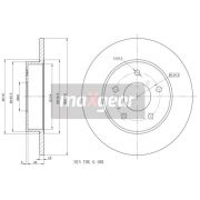 Слика 1 $на Кочионен диск MAXGEAR 19-0955