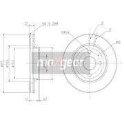 Слика 1 $на Кочионен диск MAXGEAR 19-0972