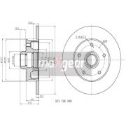 Слика 1 на кочионен диск MAXGEAR 19-0977